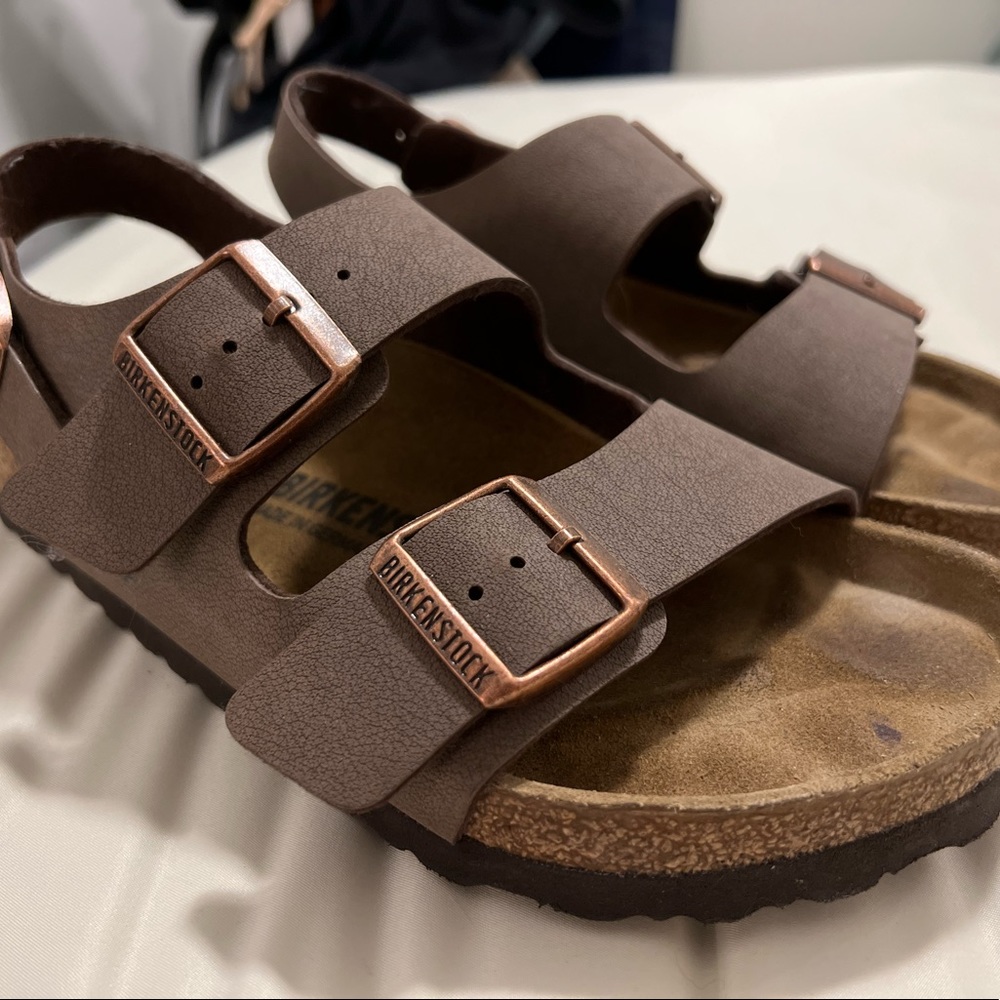 Birkenstock Milano size 38 Mocha